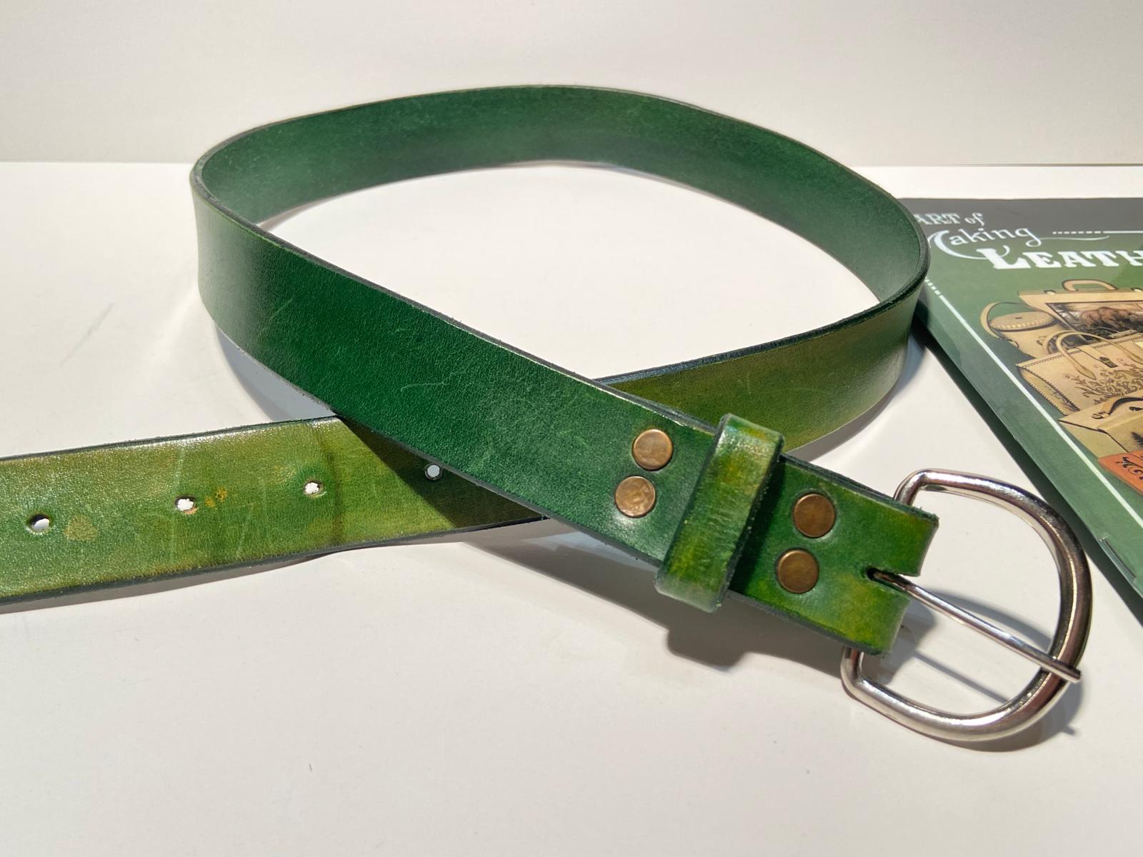 La coloré vert-pomme