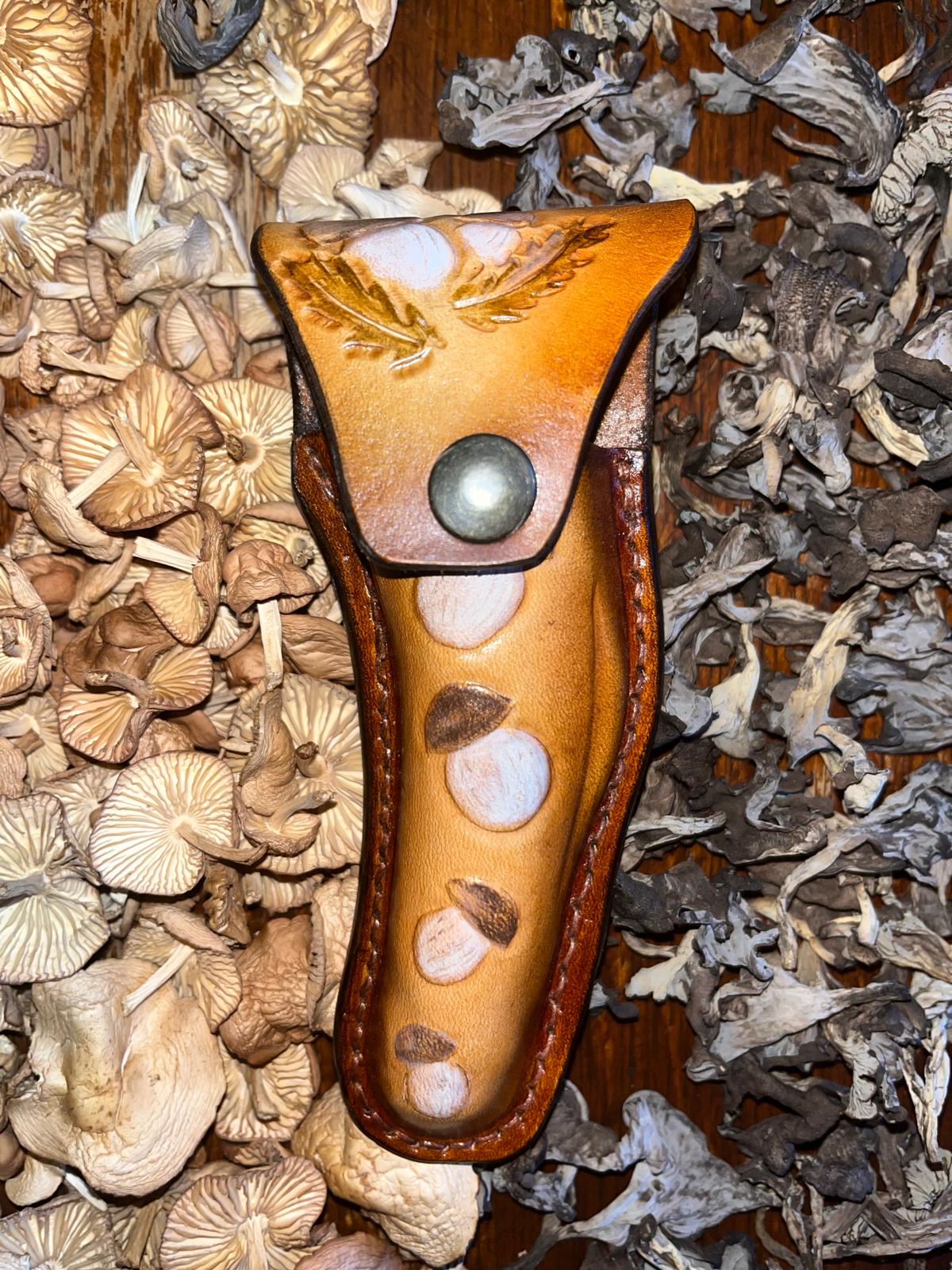 étui de couteau en cuir